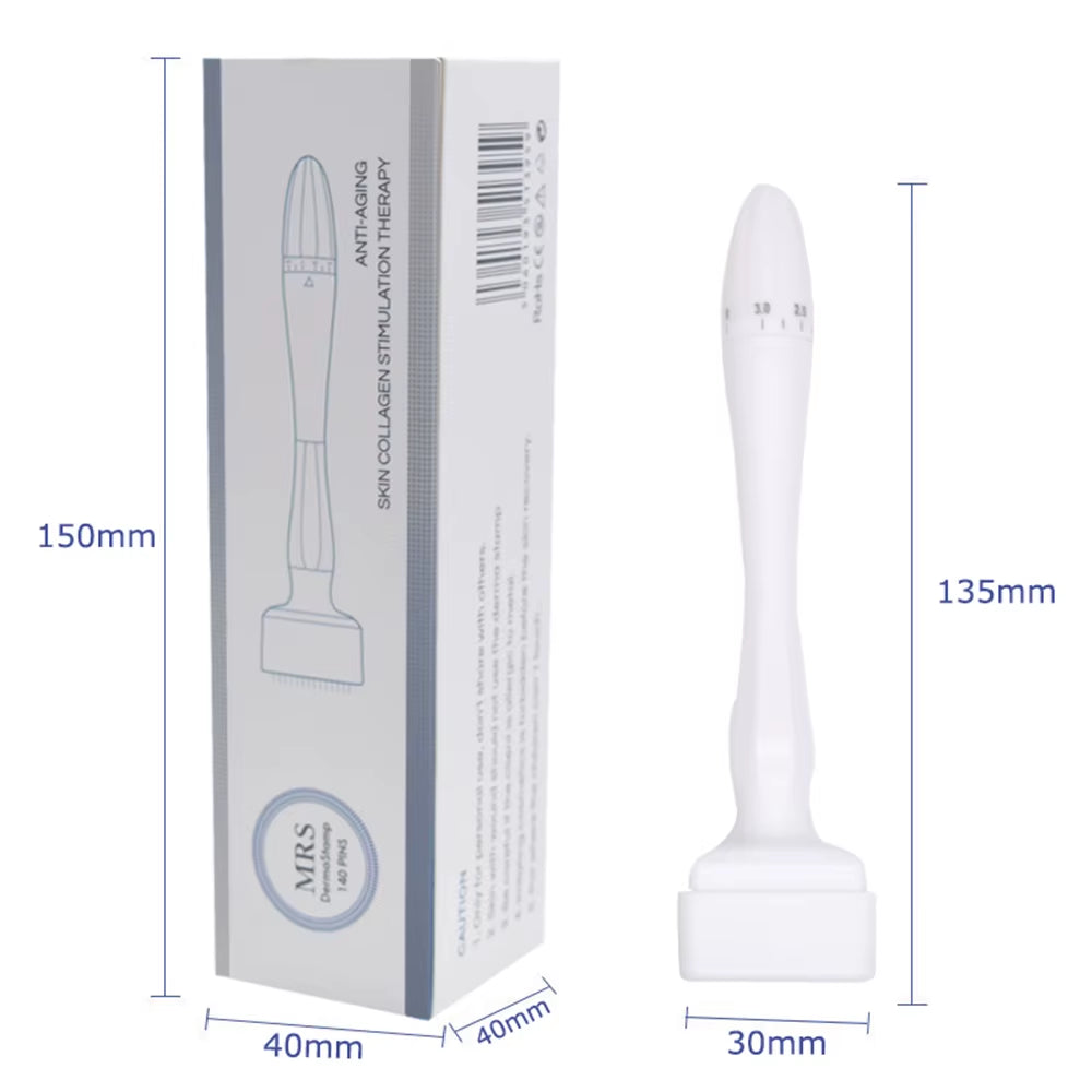 Derma Roller Stamp 140 Adjustable Microneedles