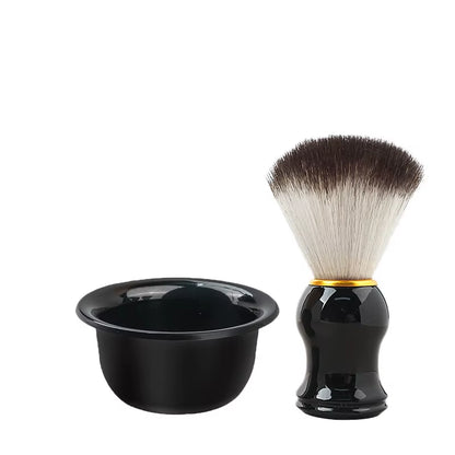 Professional Shaving Brush Set 3-In-1 Shave Kits with Shaving Brush, Shaving Bowl and Shaving Stand