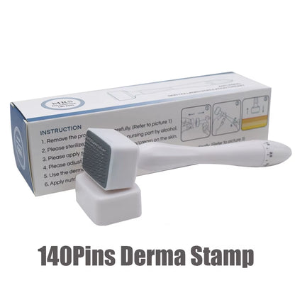 Derma Roller Stamp 140 Adjustable Microneedles